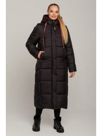 Ðимнее женÑкое палÑÑо-кÑÑÑка Ð¼Ð¾Ð´ÐµÐ»Ñ Ð¡Ð°Ð½Ð´Ñа ÑеÑного ÑвеÑа