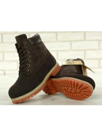 ÐоÑинки женÑкие зимние Timberland коÑиÑневÑе